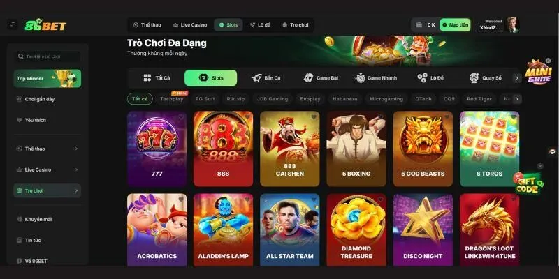 Khám phá thế giới nổ hũ Microgaming 86bet